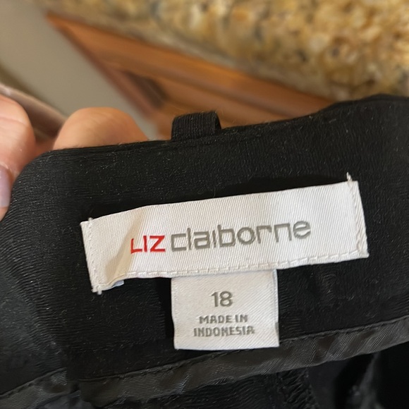 Liz Clairborne black pants size 18 - Picture 8 of 9